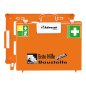 Preview: Erste Hilfe Koffer Advocat Baustelle SÖHNGEN mit Pflasterspender Verbandkasten MT-CD orange