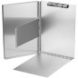 Preview: Formularhalter mit Box aus Aluminium mit Halteklemme Läufer 30517 Clipboard Klemmbrett
