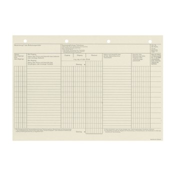 Preview: BTM Betäubungsmittel Karteikarten 1000 Stück