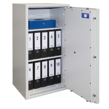 Preview: BTM Tresor für Betäubungsmittel Format Lyra 7 lichtgrau nach EN 1143-1