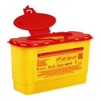 Multi-Safe vario 2000 Entsorgungsbehälter SARSTEDT 2000 ml 2,0 Liter mit ovaler Öffnung