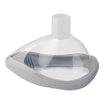 Einmal-Anästesiemaske Gr. 1 Farbcode grau SÖHNGEN Beatmungsmaske für Beatmungsbeutel