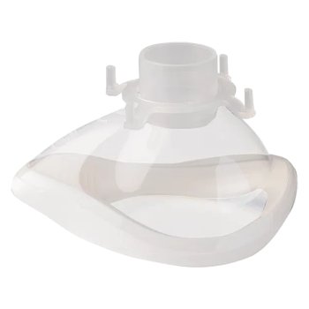 Einmal-Anästesiemaske Gr. 2 Farbcode weiß SÖHNGEN Beatmungsmaske für Beatmungsbeutel