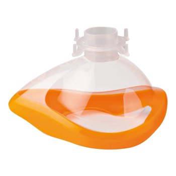 Einmal-Anästesiemaske Gr. 5 Farbcode orange SÖHNGEN Beatmungsmaske für Beatmungsbeutel