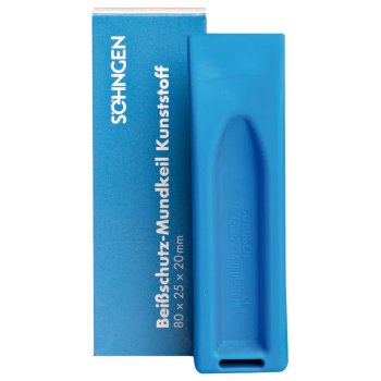 Beißschutz - Mundkeil SÖHNGEN blau zum Offenhalten des Mundes