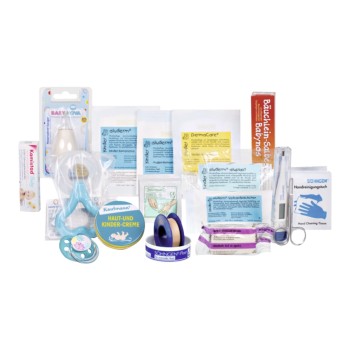 Preview: Erste Hilfe Tasche SÖHNGEN Baby on Tour hellblau