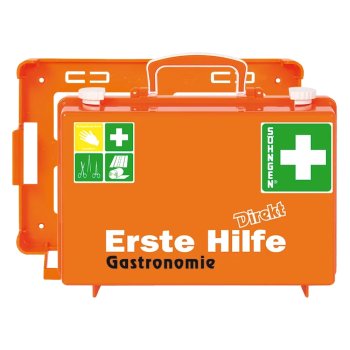 Erste Hilfe Koffer DIREKT Gastronomie SÖHNGEN SN-CD DIN 13157 erweitert
