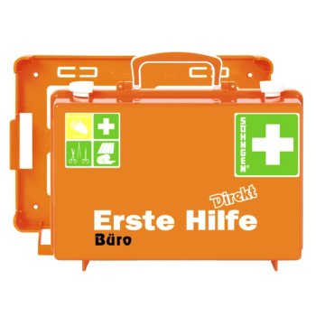 Erste Hilfe Koffer DIREKT Büro SÖHNGEN SN-CD DIN 13157 erweitert