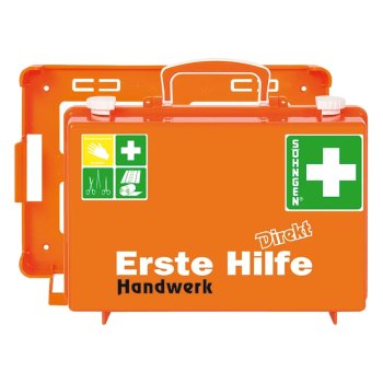 Erste Hilfe Koffer DIREKT Handwerk SÖHNGEN SN-CD DIN 13157 erweitert