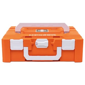 Preview: Erste Hilfe Koffer metaBOX 145M SÖHNGEN Erste Hilfe Baustelle orange