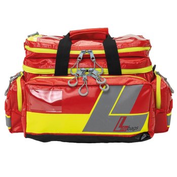 Notfalltasche Lifebag M rot SÖHNGEN Sanitätstasche mit Frottasche und Deckelfach und und 2 Seitentaschen