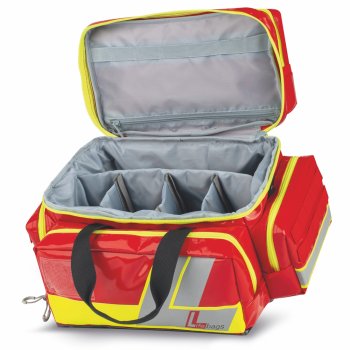 Preview: Notfalltasche Lifebag M blau SÖHNGEN Sanitätstasche mit Frottasche und Deckelfach und und 2 Seitentaschen