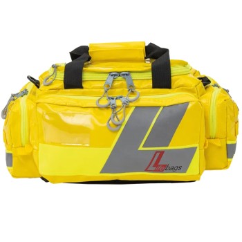 Notfalltasche Lifebag S gelb SÖHNGEN Sanitätstasche mit Frottasche und 2 Seitentaschen