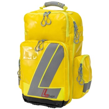Preview: Sanitätsrucksack Lifebag L gelb SÖHNGEN Notfallrucksack mit 5 Innentaschen