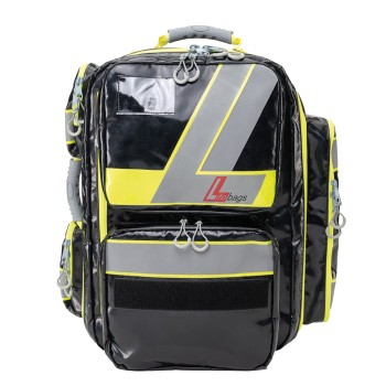 Notfallrucksack Lifebag XL schwarz SÖHNGEN Sanitätsrucksack mit 5 Innentaschen