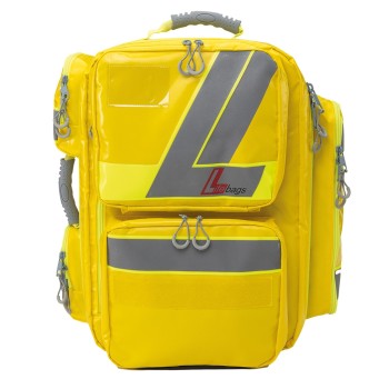 Notfallrucksack Lifebag XL gelb SÖHNGEN Sanitätsrucksack mit 5 Innentaschen