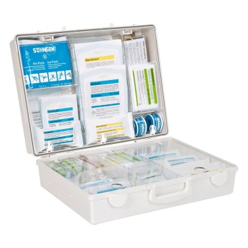 Erste Hilfe Koffer SÖHNGEN MT-CD Industrie Norm weiß DIN 13169