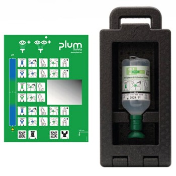 Plum iBox-Station 4902 mit Augenspülflasche 4604 zu 500ml