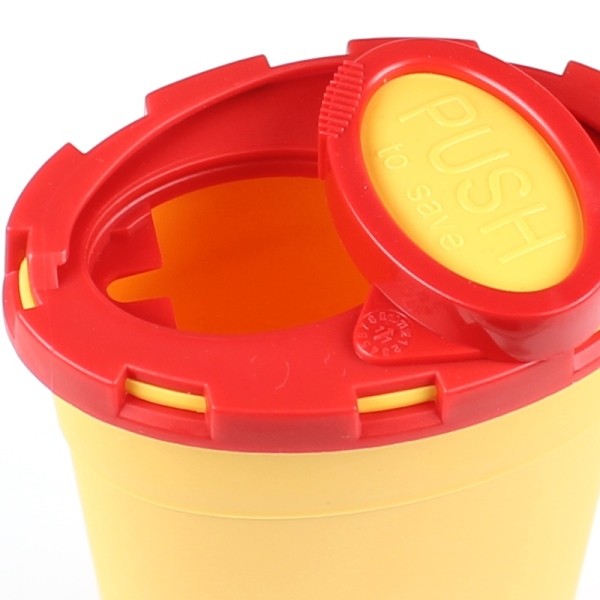 Multi-Safe sani 200 Entsorgungsbehälter SARSTEDT 200 ml 0,2 Liter für unterwegs