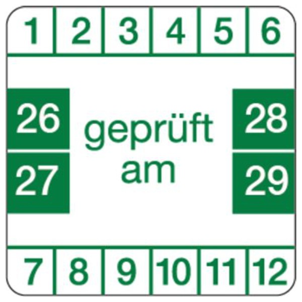 kingsmed ® Prüfsiegel selbstklebend 10 Stück