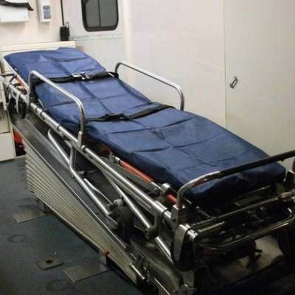 Einmal Tragelaken reintex für Untersuchungsliege und Tragen blau