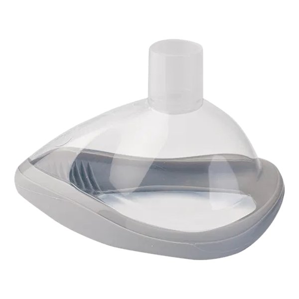 Einmal-Anästesiemaske Gr. 1 Farbcode grau SÖHNGEN Beatmungsmaske für Beatmungsbeutel