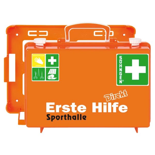 Erste Hilfe Koffer DIREKT Sporthalle SÖHNGEN SN-CD DIN 13157 erweitert