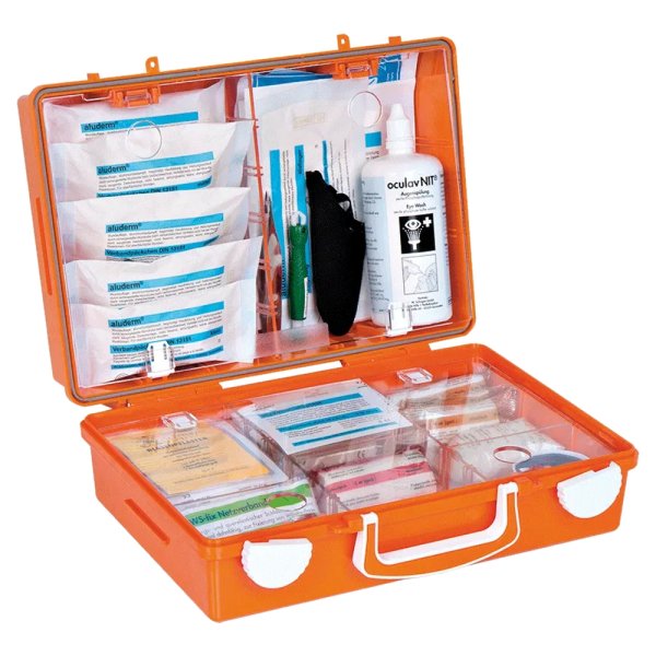 Erste Hilfe Koffer DIREKT Sporthalle SÖHNGEN SN-CD DIN 13157 erweitert