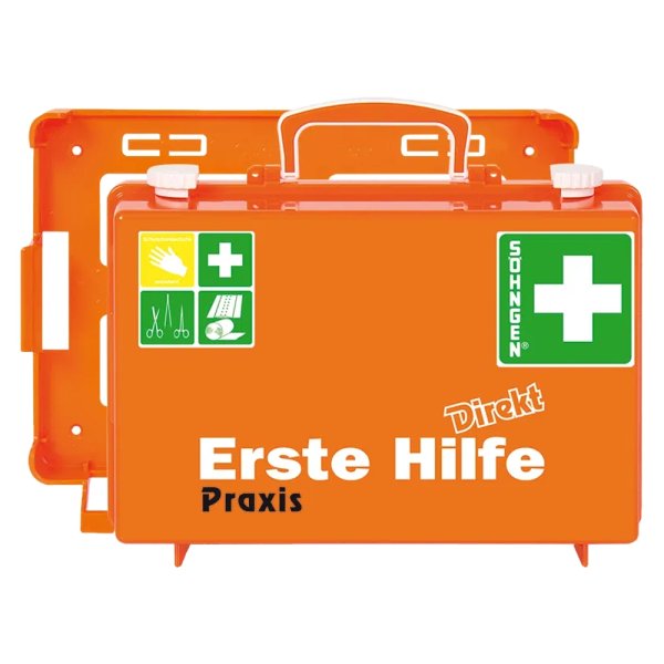 Erste Hilfe Koffer DIREKT Praxis SÖHNGEN SN-CD DIN 13157 erweitert