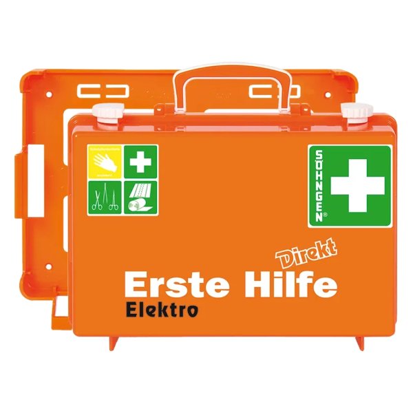 Erste Hilfe Koffer DIREKT Elektro SÖHNGEN SN-CD DIN 13157 erweitert