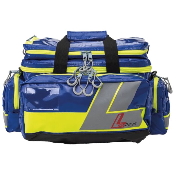 Notfalltasche Lifebag M blau SÖHNGEN Sanitätstasche mit Frottasche und Deckelfach und und 2 Seitentaschen