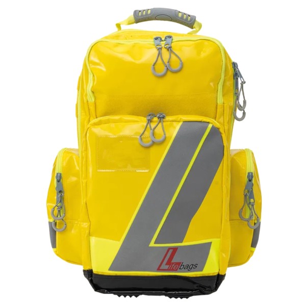 Sanitätsrucksack Lifebag L gelb SÖHNGEN Notfallrucksack mit 5 Innentaschen