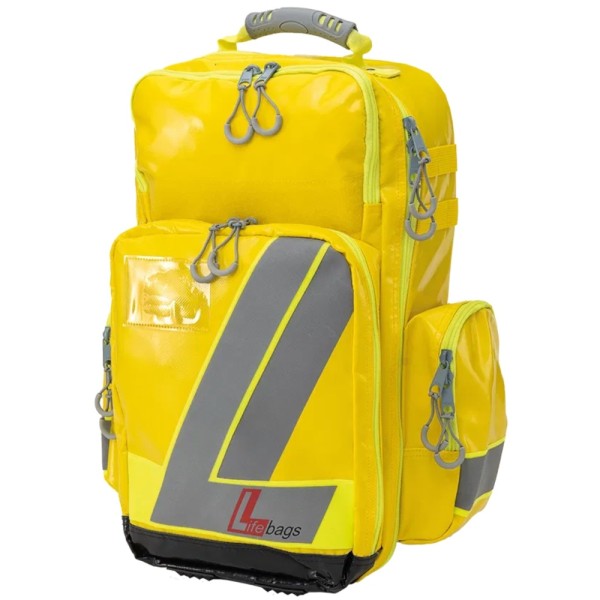 Sanitätsrucksack Lifebag L gelb SÖHNGEN Notfallrucksack mit 5 Innentaschen