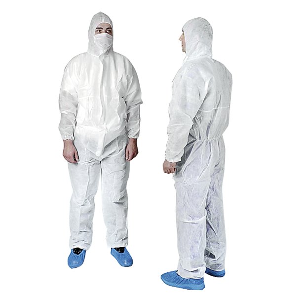 Einmal-Schutzoverall XXL SÖHNGEN EXTRAGROß mit Reißverschluss